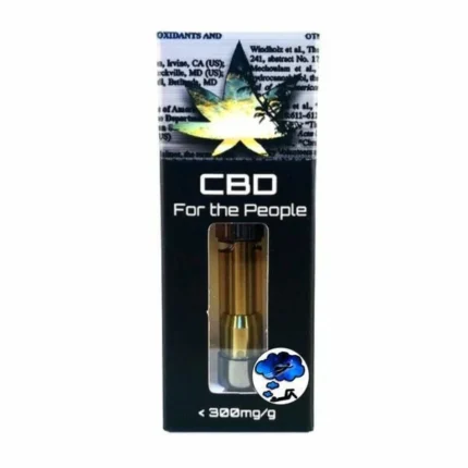 CBD For The People X1 Uncut Full Spectrum Hemp CBD Wax Vape Cartridge