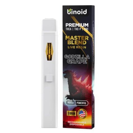 Binoid Master Blend THCA + THCP + PHC Live Resin 3G Disposable Vape Pen