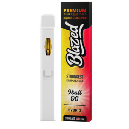 Blazed Liquid Diamonds THCA + Delta 9P + THC-JD 3G Disposable Vape Pen