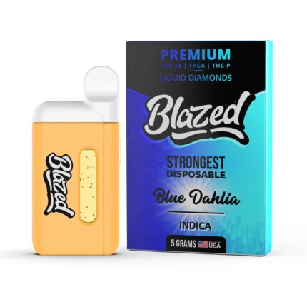 Blazed Liquid Diamonds THCA + Delta 9P + THC-JD 5G Disposable Vape Pen