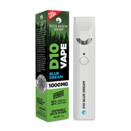 Blue Moon Hemp Delta 10 THC Disposable Vape Pen