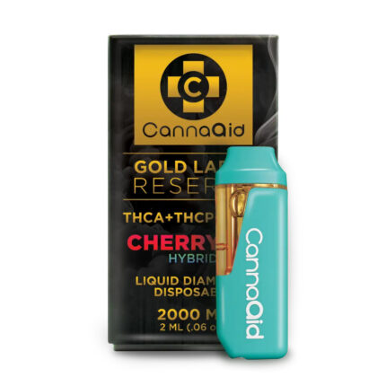CannaAid Gold Label Reserve THCA + THCP + THCB Liquid Diamonds 2G Disposable