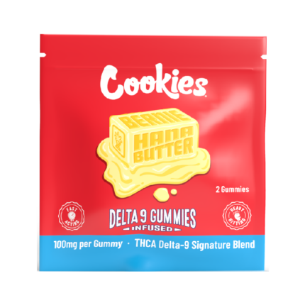 Cookies - THCA Delta 9 Infused Gummy 100mg - Bernienhanna Butter