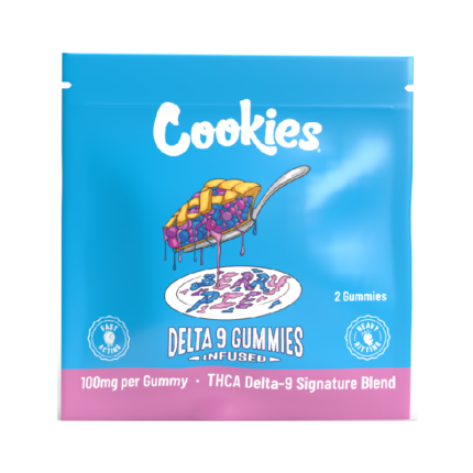Cookies - THCA Delta 9 Infused Gummy 100mg - Berry Pie