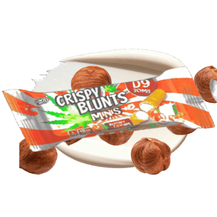 Crispy Blunts D9 Mini, 30mg Delta-9 THC Baklava Edible, Single