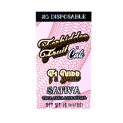 Forbidden Fruit by Cali THC-P + THCA Live Sugar 2G Disposable Vape Pen