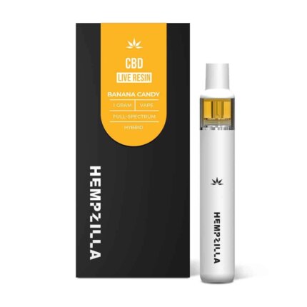 Hempzilla Full Spectrum CBD Live Resin Disposable Vape Pen