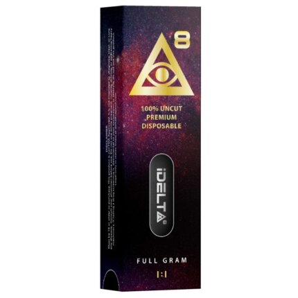 iDELTA8 Gold Delta 8 THC + CBD Disposable Vape Pen