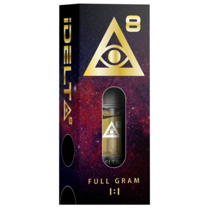 iDELTA8 Gold Delta 8 THC + CBD Vape Cartridge
