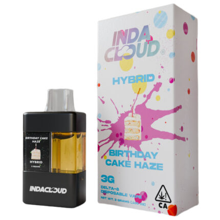 IndaCloud Delta 8 THC 3G Disposable Vape Pen