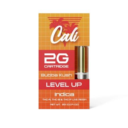 Level Up by Cali THC-A + THC-B + THC-P Live Resin 2G Vape Cartridge
