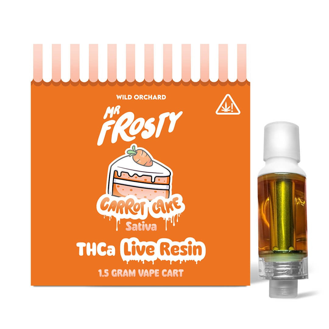 Mr. Frosty THCA Live Resin 1.5G Vape Cartridge Mr. Frosty THCA Live Resin 1.5G Vape Cartridge