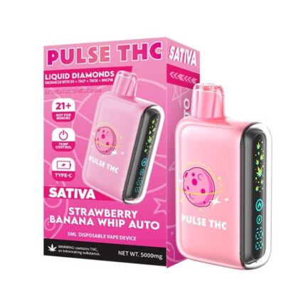PULSE THC 5gs | Strawberry Banana Auto Whip | Sativa