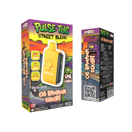 Pulse THC Street Blend - O6 BANANA SQUIRT - Hybrid