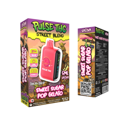 Pulse THC Street Blend - SWEET SUGAR POP GELATO - Sativa