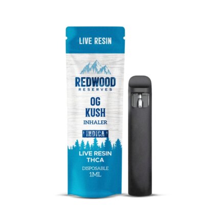 Redwood Reserves Live Resin THCA 1G Disposable Vape Pen