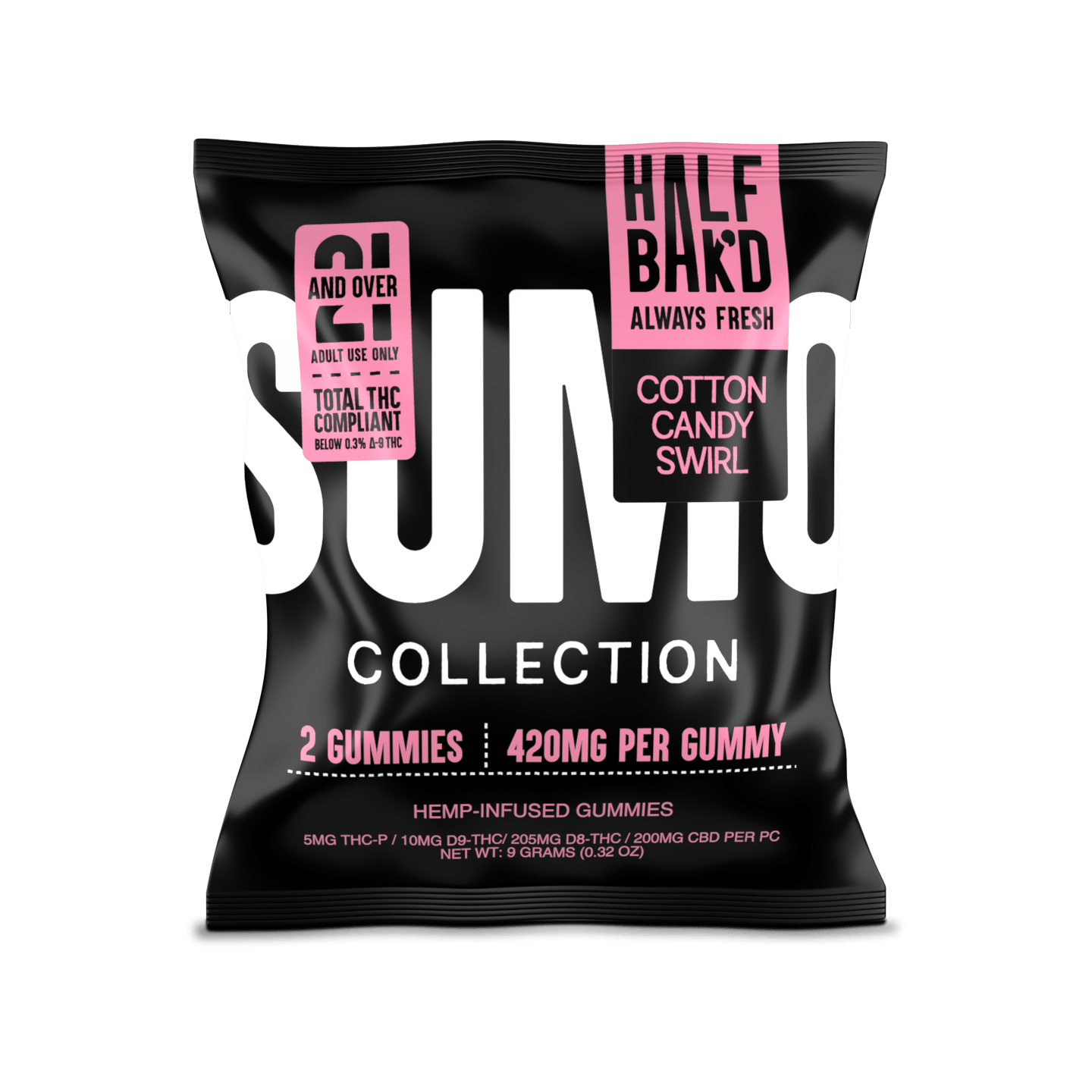 Sumo Gummies - Cotton Candy Swirl Sumo Gummies - Cotton Candy Swirl