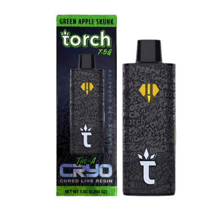 Torch Cryo Cured Live Resin THC-A Disposable - 7.5g