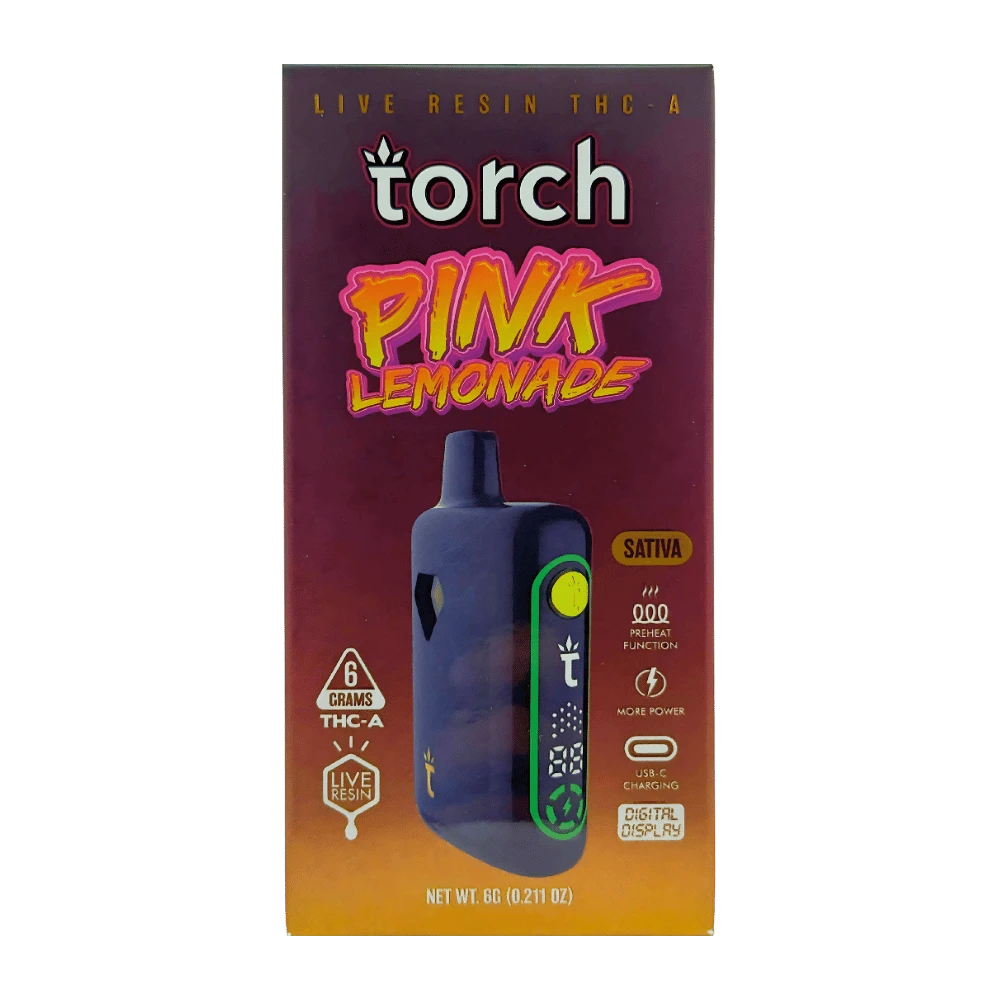 Torch Live Resin THC-A Pulse Disposable - 6g Torch Live Resin THC-A Pulse Disposable - 6g