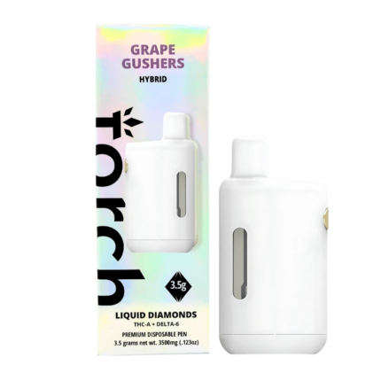 Torch Lux Liquid Diamonds THCa + Delta-6 Disposable Vape – 3.5g