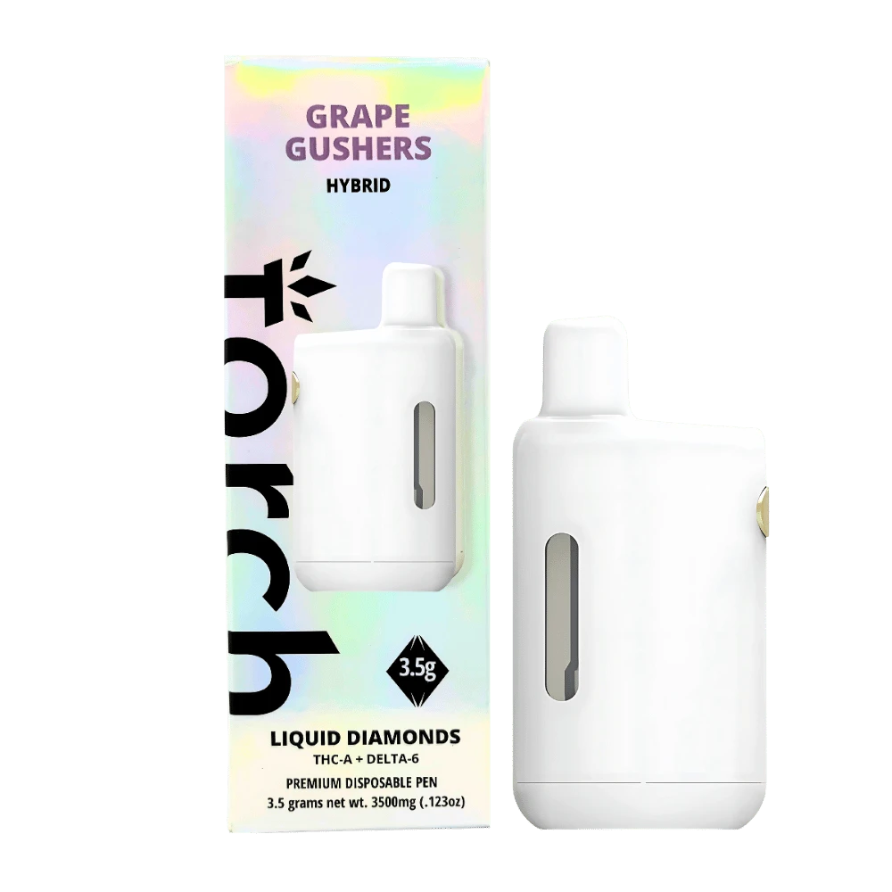Torch Lux Liquid Diamonds THCa + Delta-6 Disposable Vape – 3.5g Torch Lux Liquid Diamonds THCa + Delta-6 Disposable Vape – 3.5g
