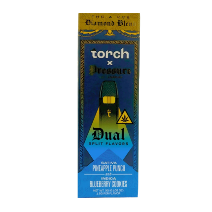 Torch x Pressure LA Split Spectrum Vape – 3g (Sativa & Indica)