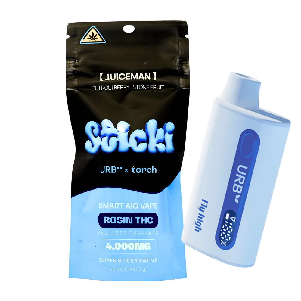 Torch x URB Sticki THCa Rosin Disposable – 4g Torch x URB Sticki THCa Rosin Disposable – 4g