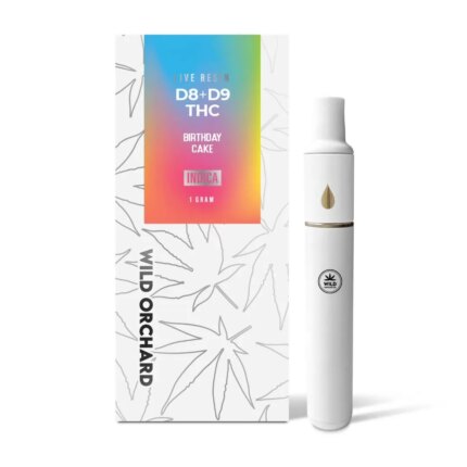 Wild Orchard Delta 8 + Delta 9 THC Live Resin Disposable Vape Pen