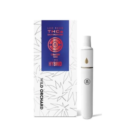 Wild Orchard THCA Diamonds Live Resin 1G Disposable Vape Pen