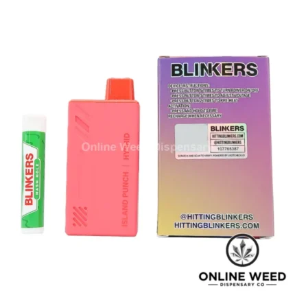 Blinkers 3.5g Disposable Vape + Hash Hole - Island Punch