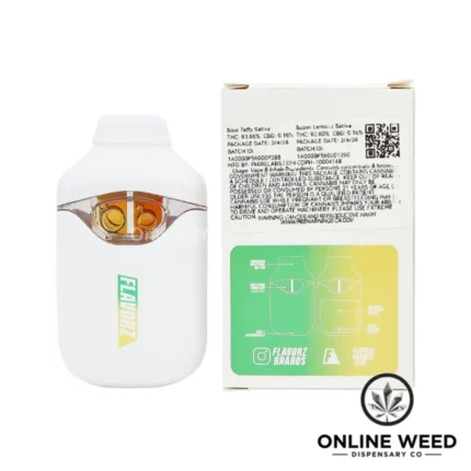 Flavorz Duoz 2g Disposable Vape - Sour Taffy + Super Lemonz