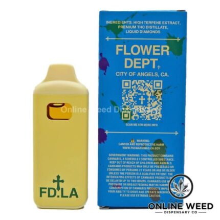 Flower Department 🌼 Liquid Diamond Disposable Vape 2.5g 🔥 - Blue Jammers