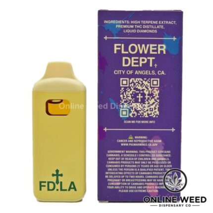 Flower Department 🌼 Liquid Diamond Disposable Vape 2.5g 🔥 - Cough Berry