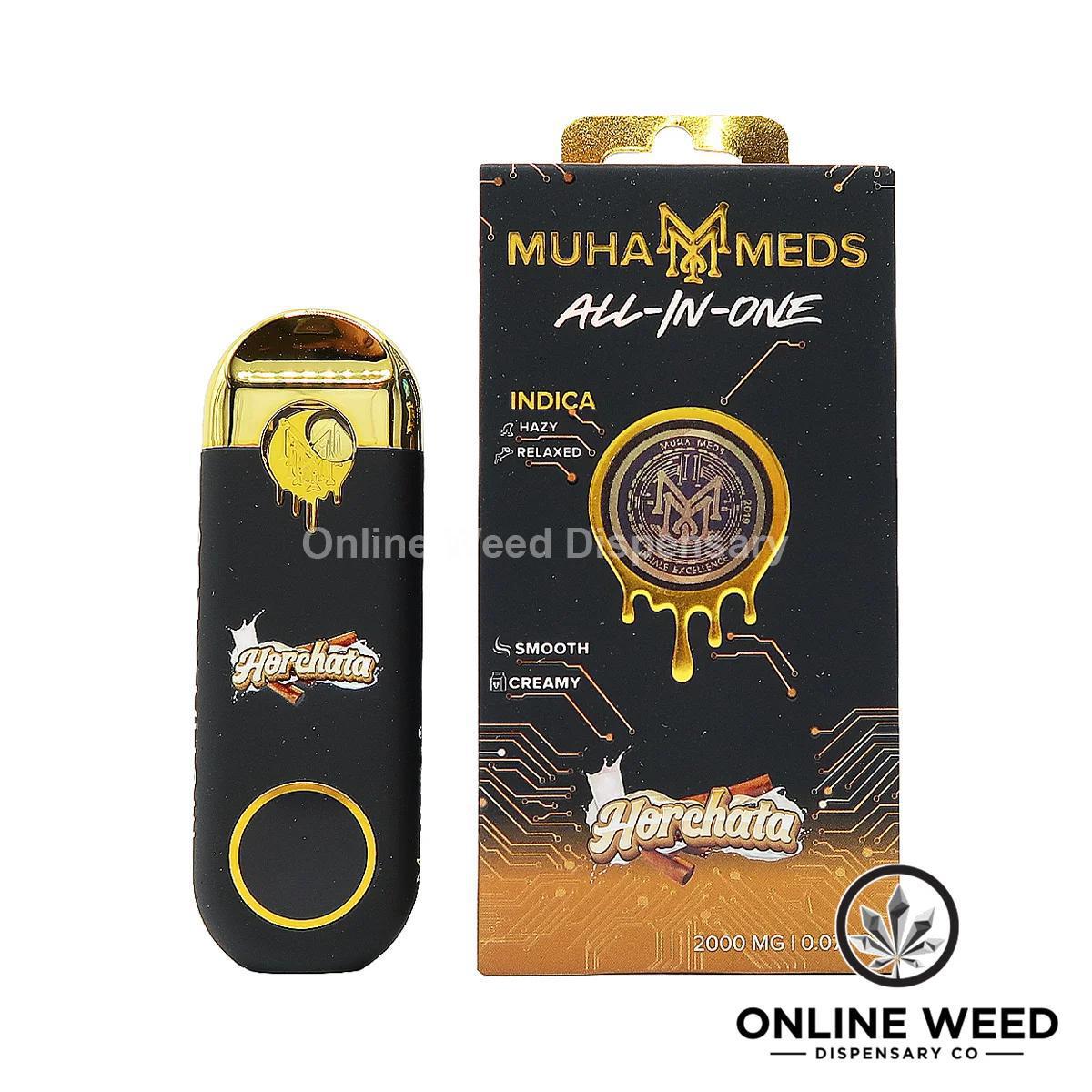 Muha Meds 2g All-In-One Disposable Vape - Horchata Muha Meds 2g All-In-One Disposable Vape - Horchata